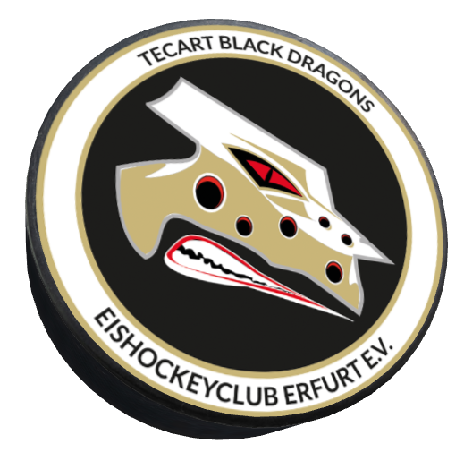 Logo Puck Black Dragons